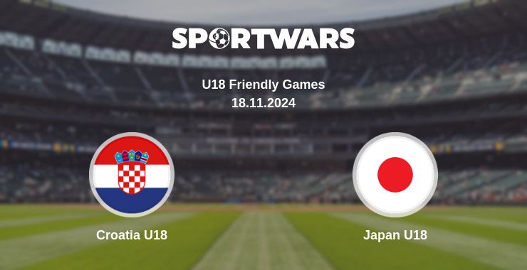 Where to watch the match Croatia U18 - Japan U18