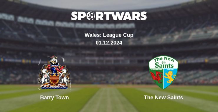 Where to watch the match Barry Town - The New Saints