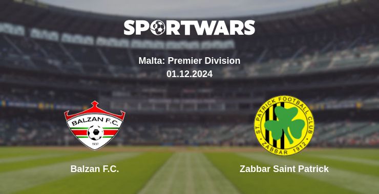 Where to watch the match Balzan F.C. - Zabbar Saint Patrick