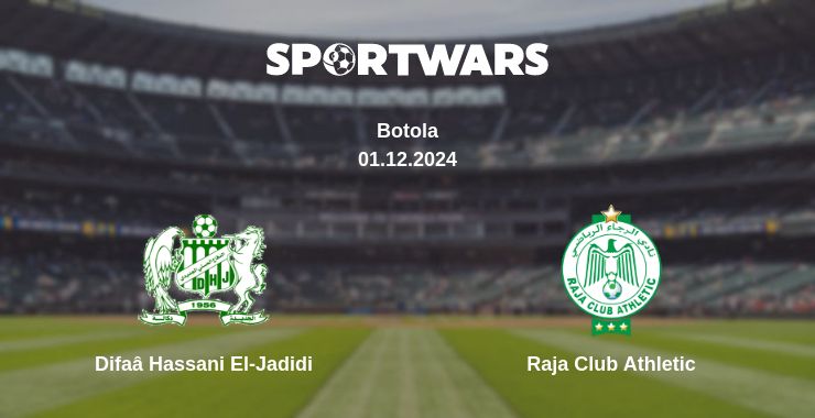 Where to watch the match Difaâ Hassani El-Jadidi - Raja Club Athletic