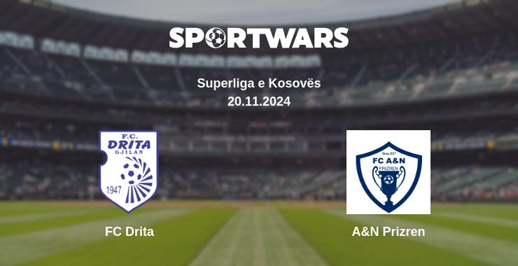 Where to watch the match FC Drita - A&N Prizren