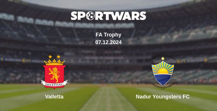 Where to watch the match Valletta - Nadur Youngsters FC