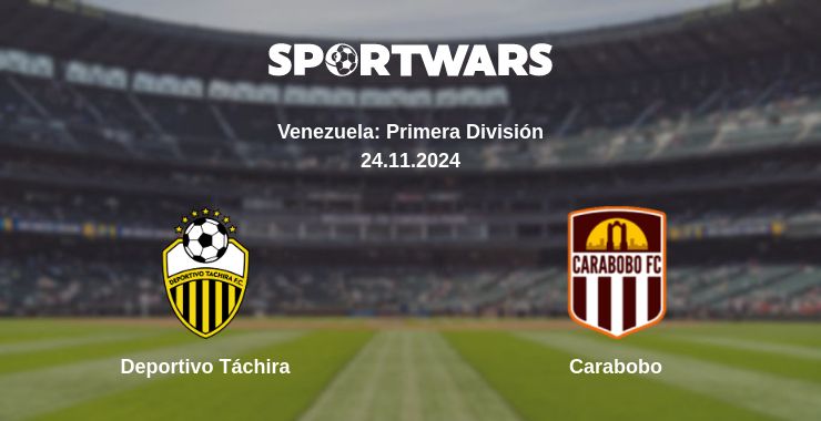 Where to watch the match Deportivo Táchira - Carabobo