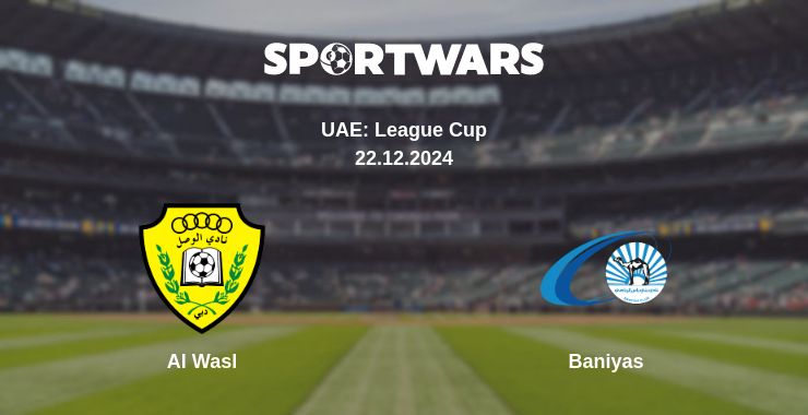 Where to watch the match Al Wasl - Baniyas