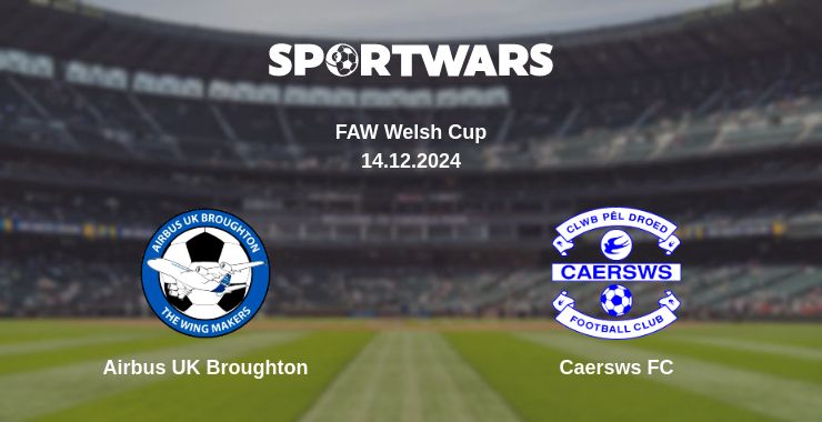 Where to watch the match Airbus UK Broughton - Caersws FC