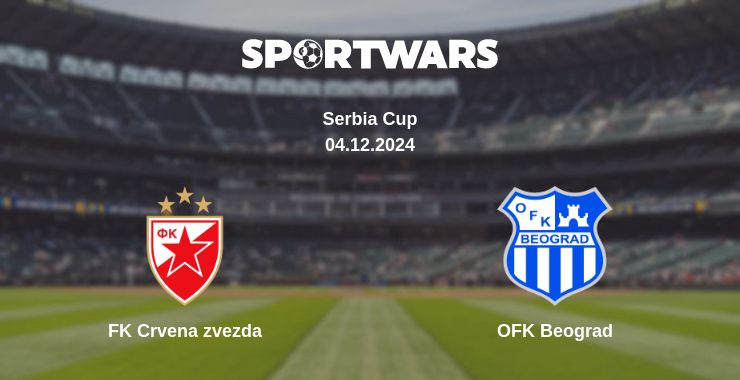 Where to watch the match FK Crvena zvezda - OFK Beograd