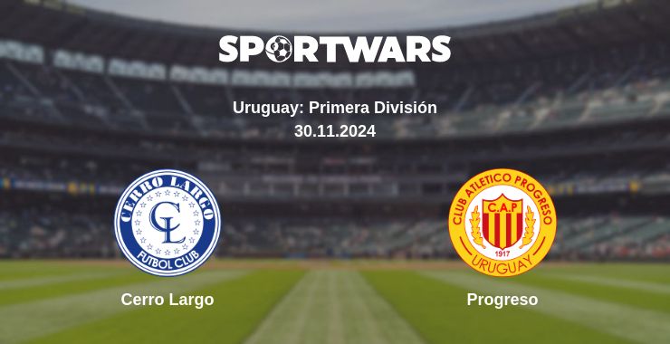 Where to watch the match Cerro Largo - Progreso