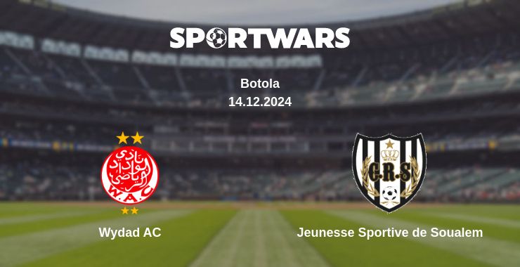 Where to watch the match Wydad AC - Jeunesse Sportive de Soualem