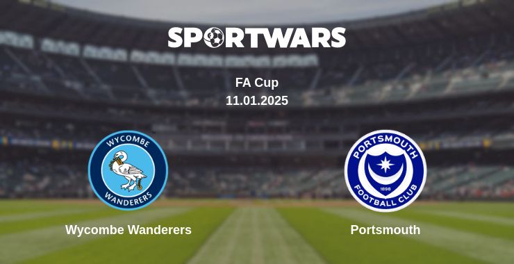 Where to watch the match Wycombe Wanderers - Portsmouth