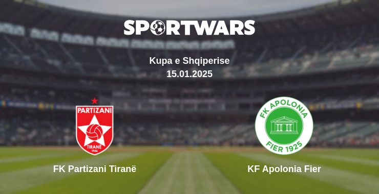 Where to watch the match FK Partizani Tiranë - KF Apolonia Fier