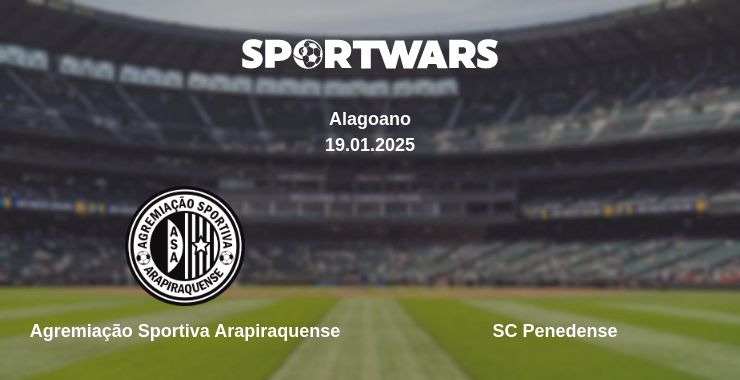 Where to watch the match Agremiação Sportiva Arapiraquense - SC Penedense