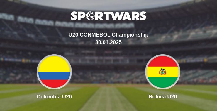 Where to watch the match Colombia U20 - Bolivia U20