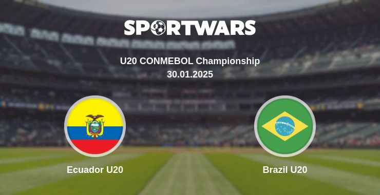 Where to watch the match Ecuador U20 - Brazil U20