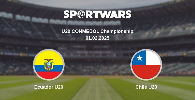 Where to watch the match Ecuador U20 - Chile U20