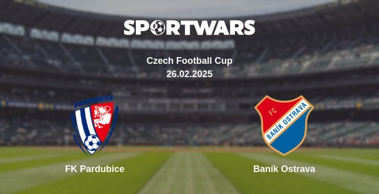 Where to watch the match FK Pardubice - Baník Ostrava