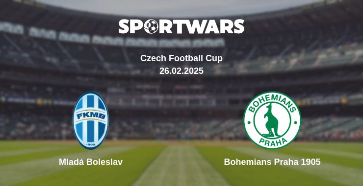 Where to watch the match Mladá Boleslav - Bohemians Praha 1905