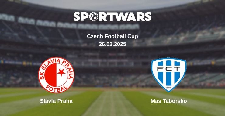 Where to watch the match Slavia Praha - Mas Taborsko