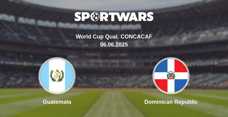 Where to watch the match Guatemala - Dominican Republic