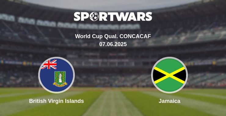 Where to watch the match British Virgin Islands - Jamaica