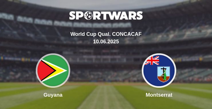 Where to watch the match Guyana - Montserrat