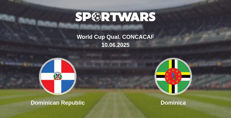 Where to watch the match Dominican Republic - Dominica