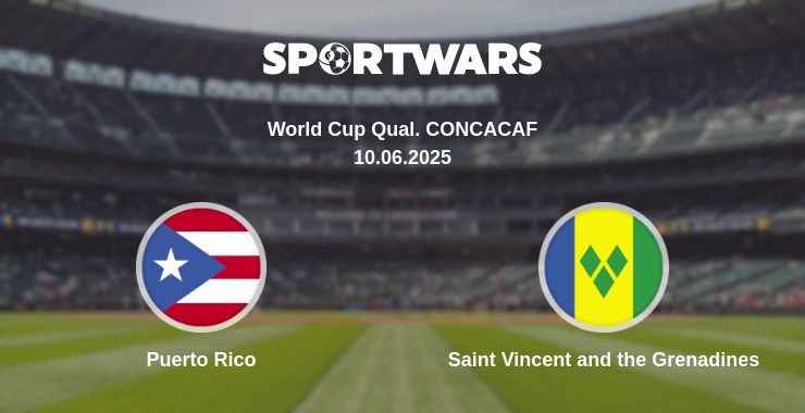 Where to watch the match Puerto Rico - Saint Vincent and the Grenadines