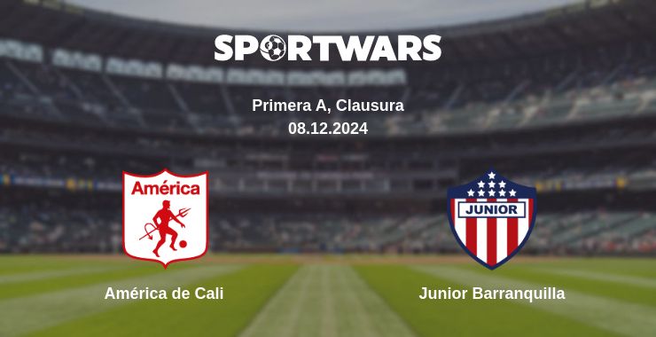 Where to watch the match América de Cali - Junior Barranquilla