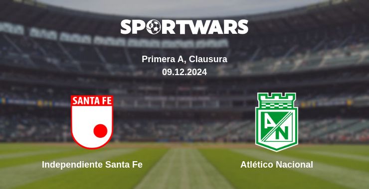 Where to watch the match Independiente Santa Fe - Atlético Nacional