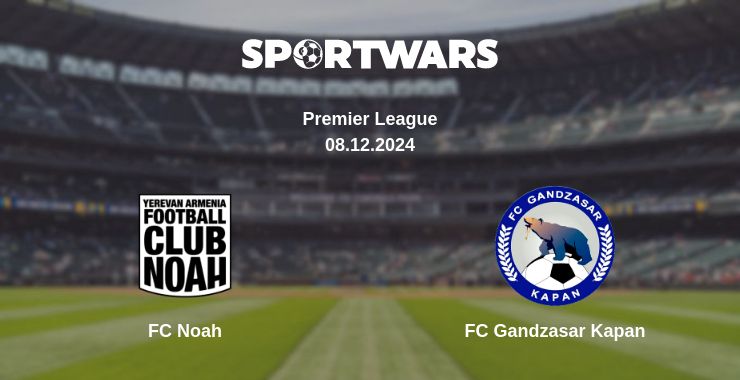 Where to watch the match FC Noah - FC Gandzasar Kapan