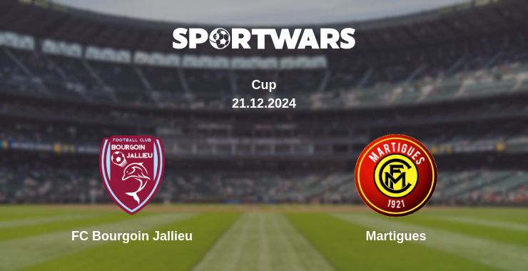 Where to watch the match FC Bourgoin Jallieu - Martigues