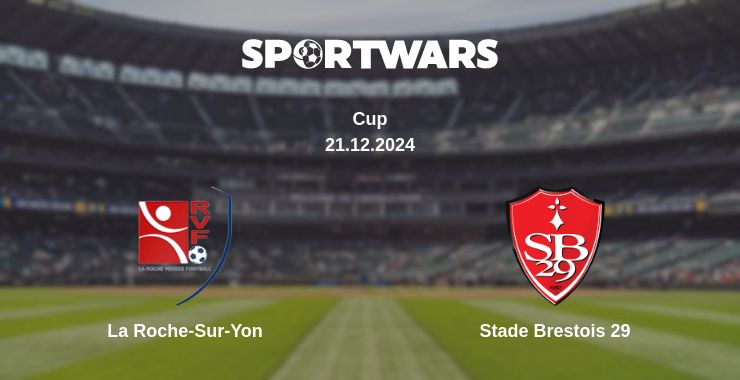 Where to watch the match La Roche-Sur-Yon - Stade Brestois 29