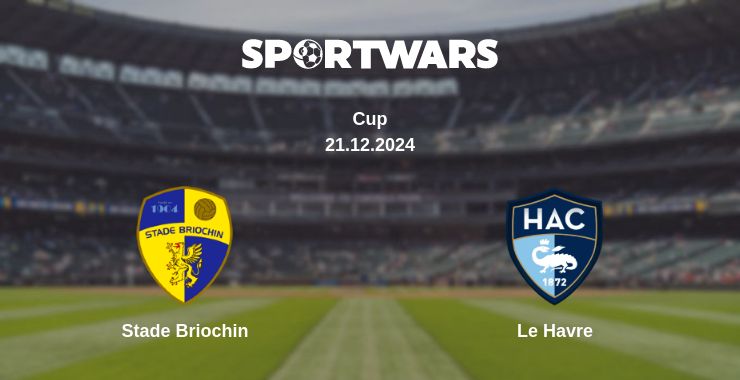 Where to watch the match Stade Briochin - Le Havre