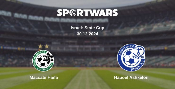 Where to watch the match Maccabi Haifa - Hapoel Ashkelon