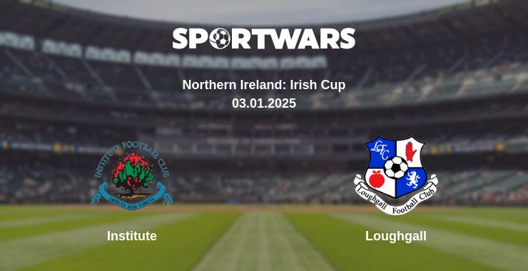 Where to watch the match Institute - Loughgall