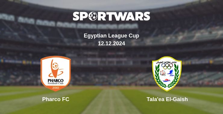 Where to watch the match Pharco FC - Tala'ea El-Gaish