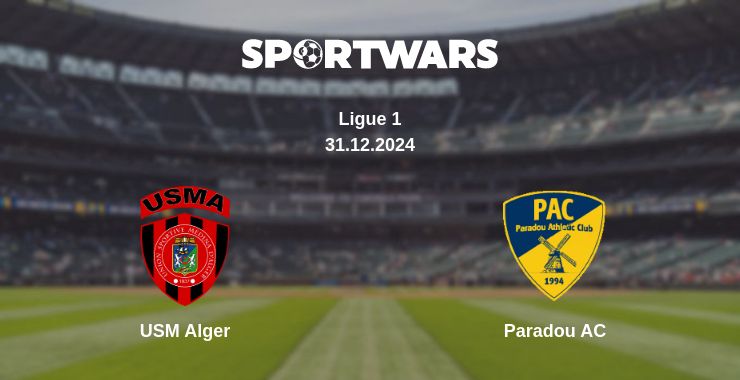 Where to watch the match USM Alger - Paradou AC