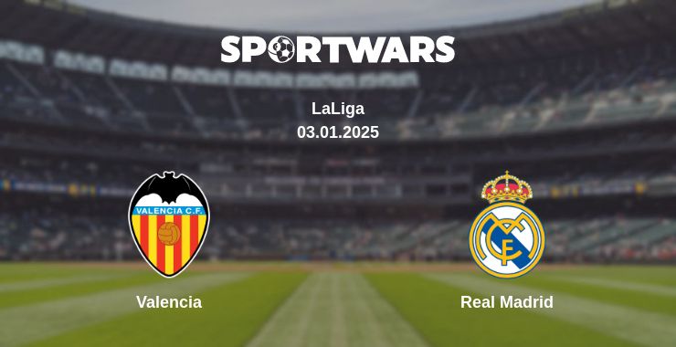 Where to watch the match Valencia - Real Madrid