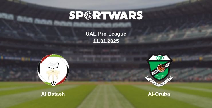 Where to watch the match Al Bataeh - Al-Oruba