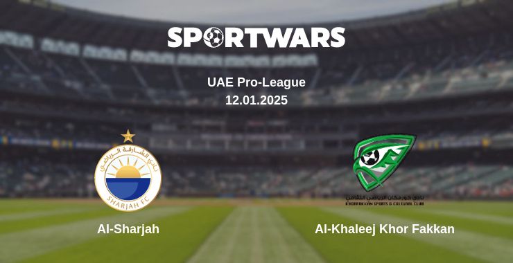 Where to watch the match Al-Sharjah - Al-Khaleej Khor Fakkan