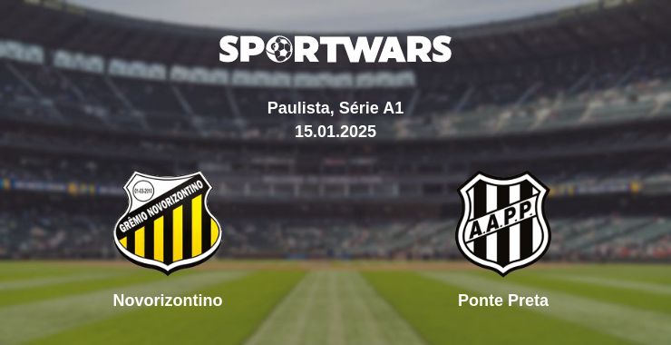 Where to watch the match Novorizontino - Ponte Preta