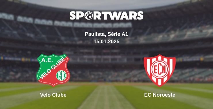 Where to watch the match Velo Clube - EC Noroeste