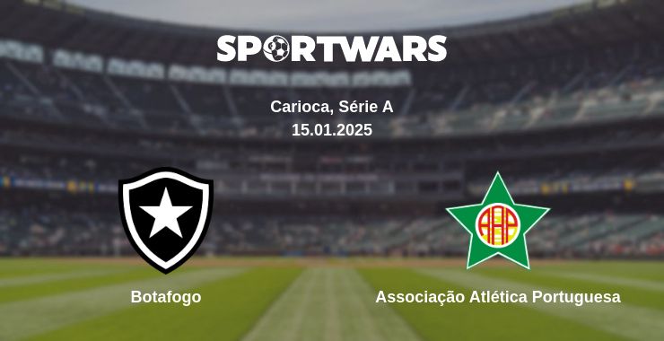 Where to watch the match Botafogo - Associação Atlética Portuguesa