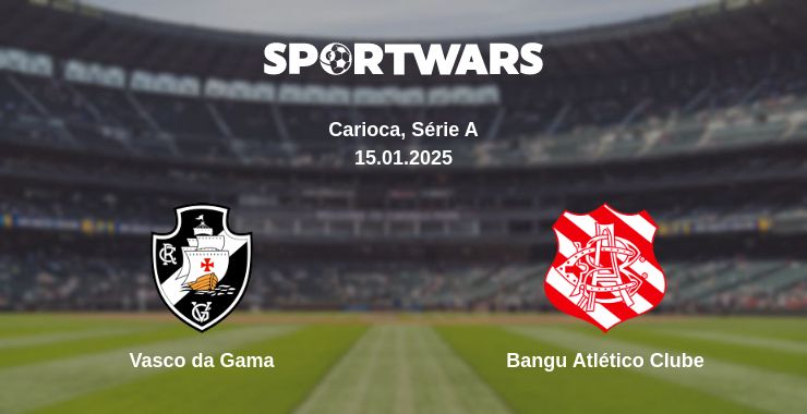 Where to watch the match Vasco da Gama - Bangu Atlético Clube