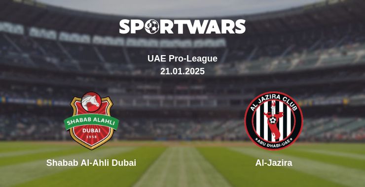 Where to watch the match Shabab Al-Ahli Dubai - Al-Jazira