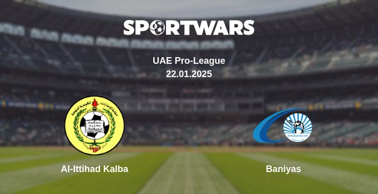 Where to watch the match Al-Ittihad Kalba - Baniyas