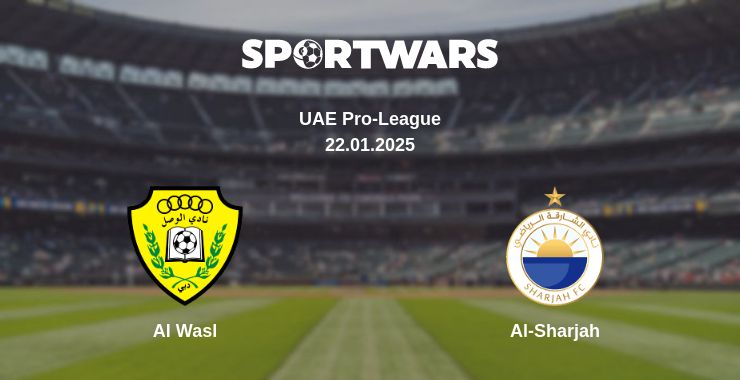 Where to watch the match Al Wasl - Al-Sharjah