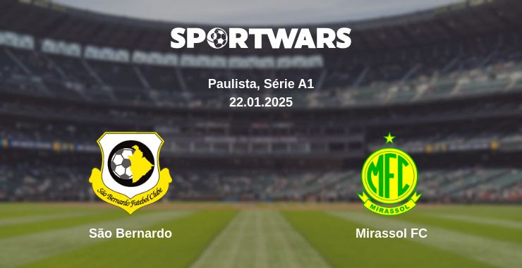 Where to watch the match São Bernardo - Mirassol FC