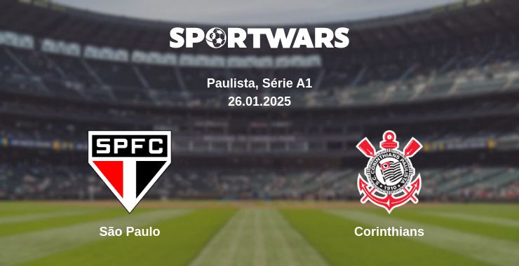 Where to watch the match São Paulo - Corinthians