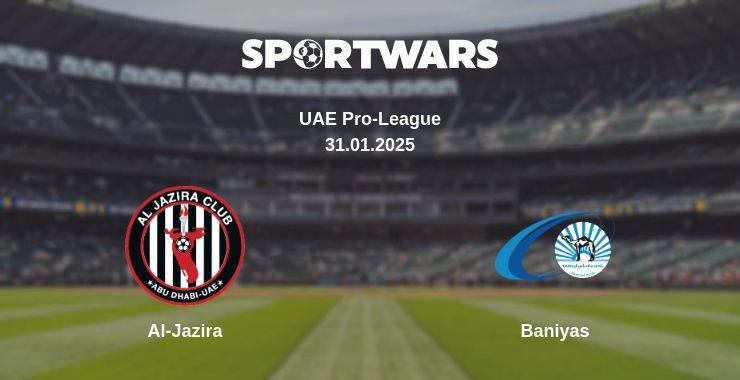 Where to watch the match Al-Jazira - Baniyas