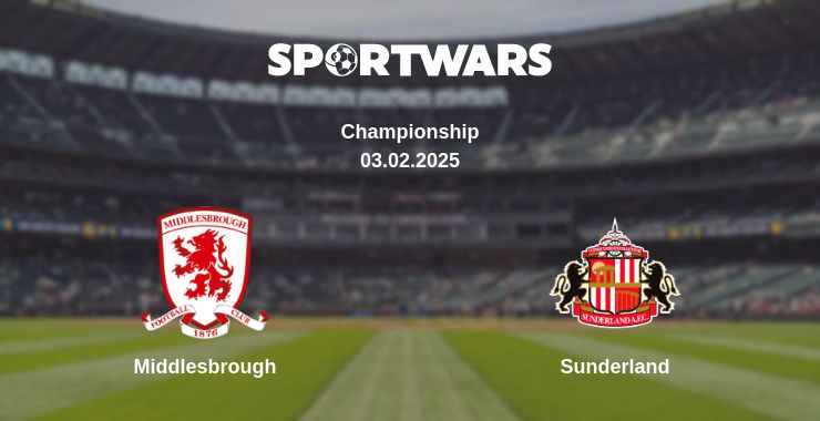 Where to watch the match Middlesbrough - Sunderland